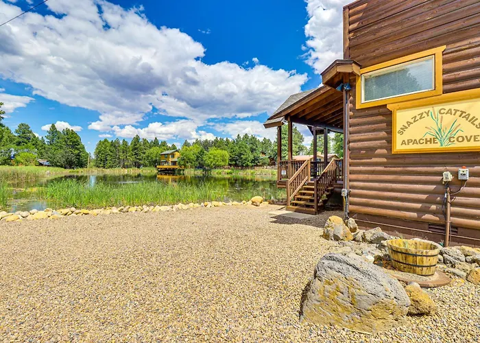 Pond Access & Private Dock: Lakeside Pinetop-Lakeside